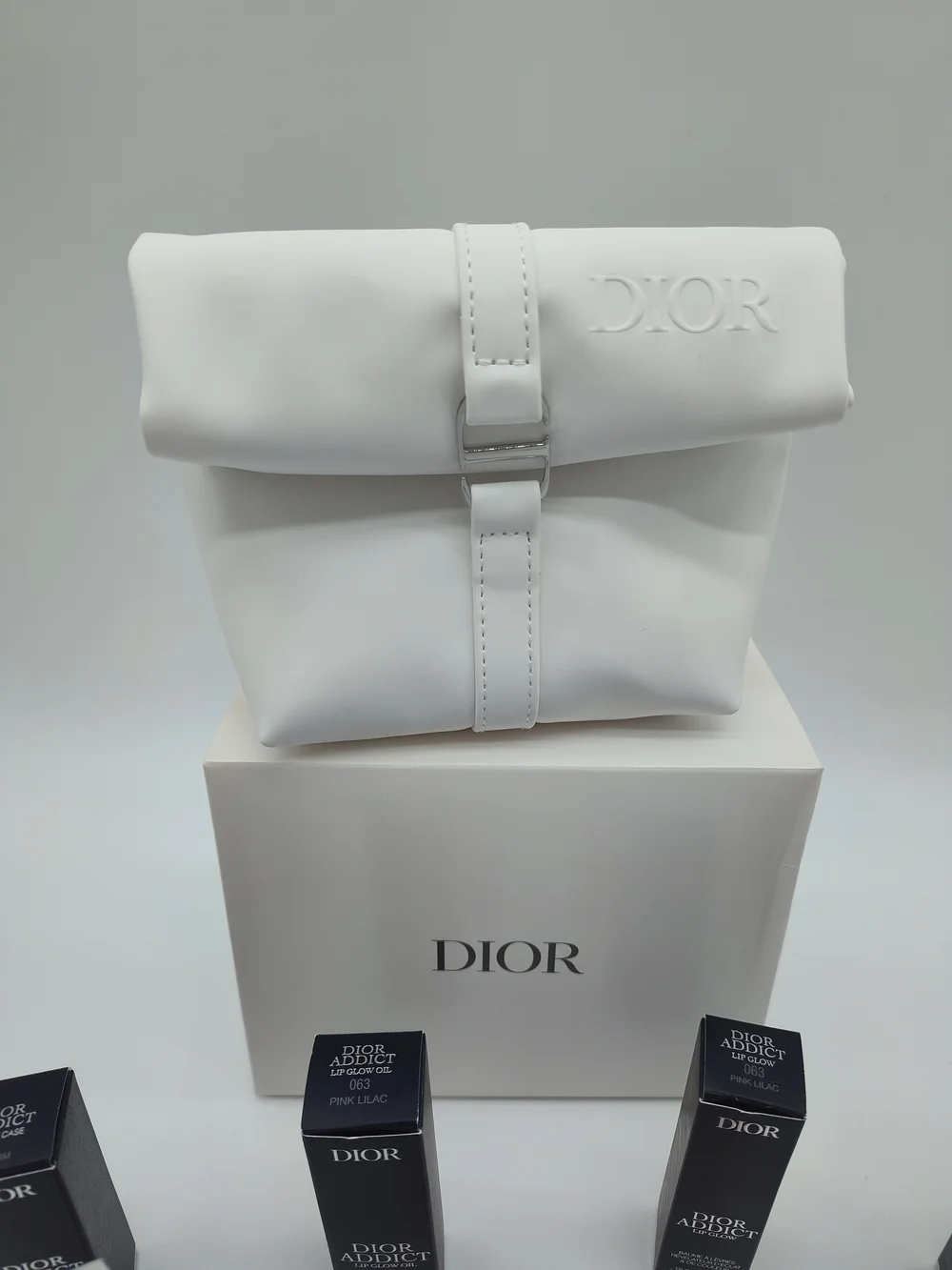 DIOR Limited Edition Charm Beauty Collection Lip Glow Pouch Gift Set NIB